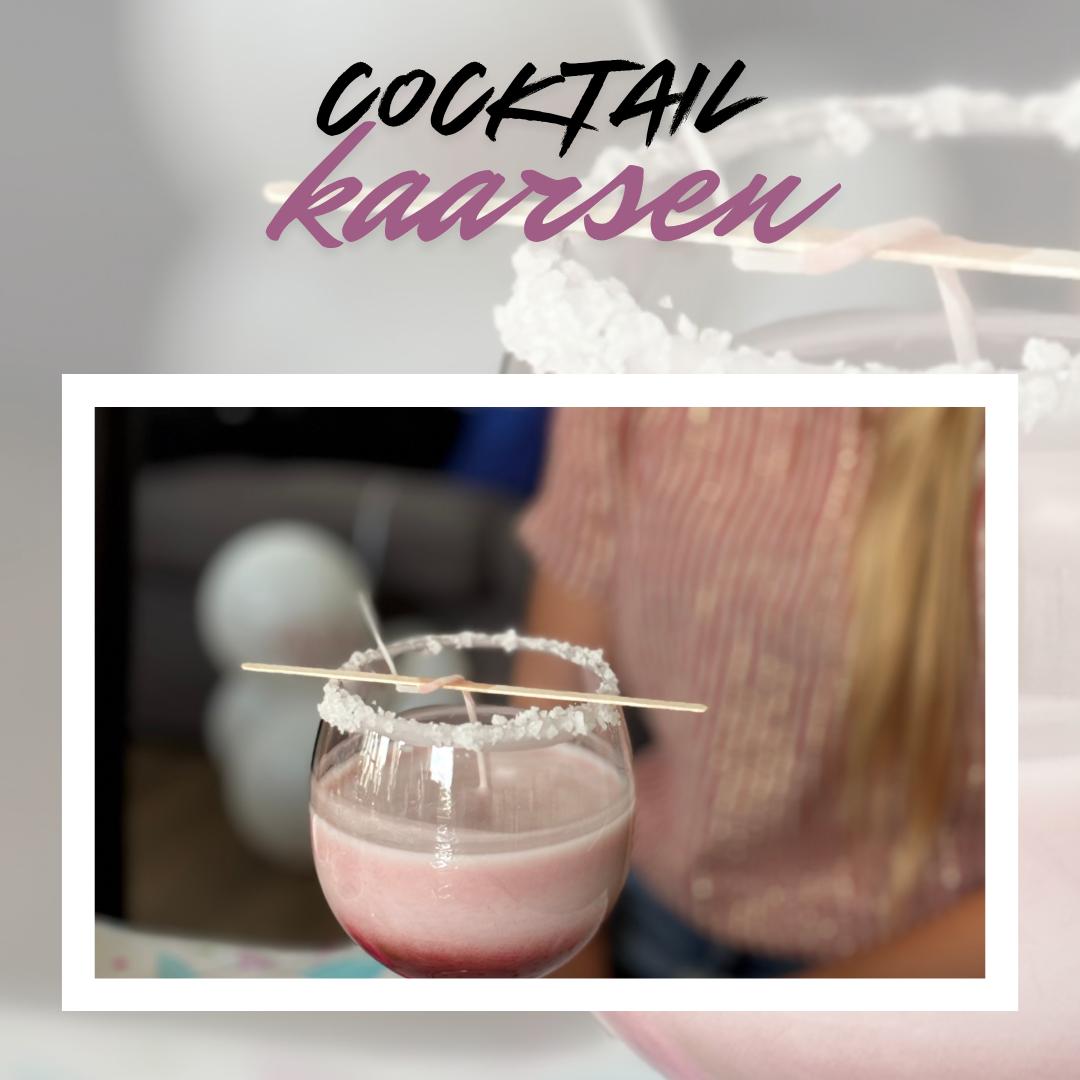 Cocktailkaarsen maken