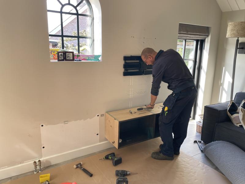 Project foto van TV meubel Hagesteijn