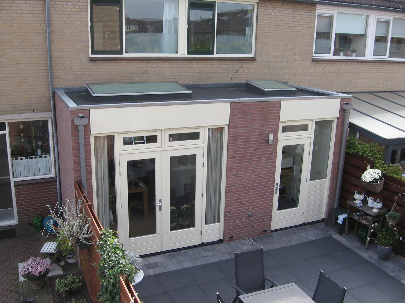 Aanbouw tussenwoning Leerdam