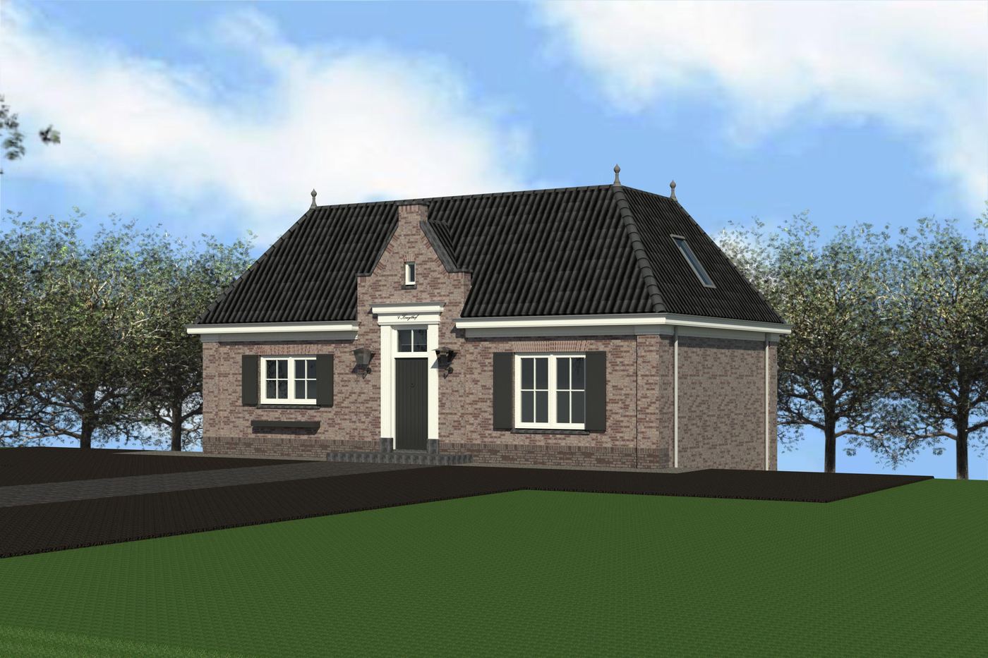 Klassieke dijkwoning