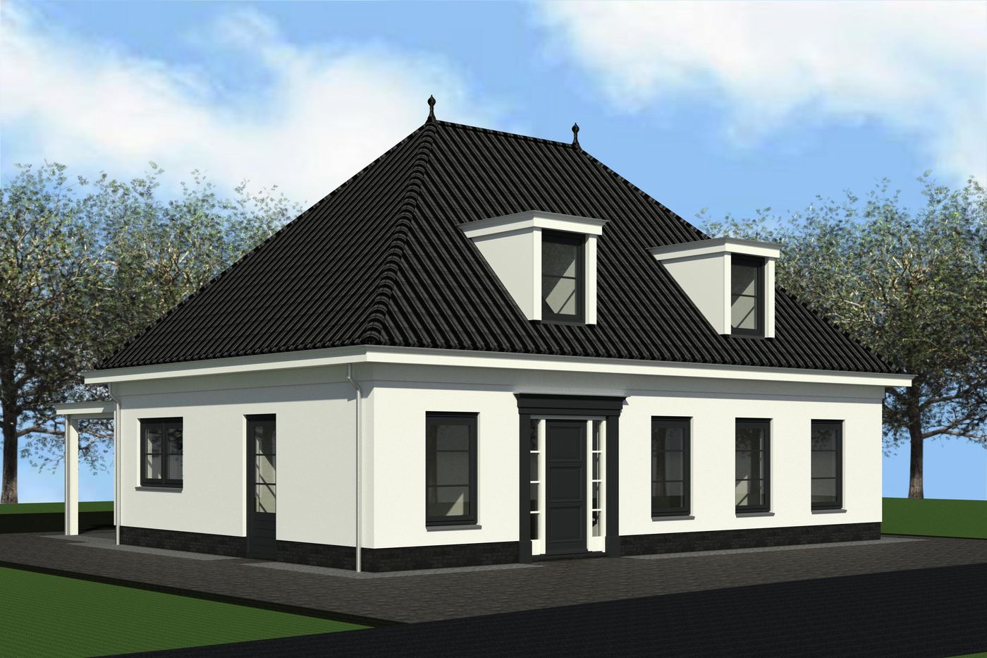 Moderne notariswoning
