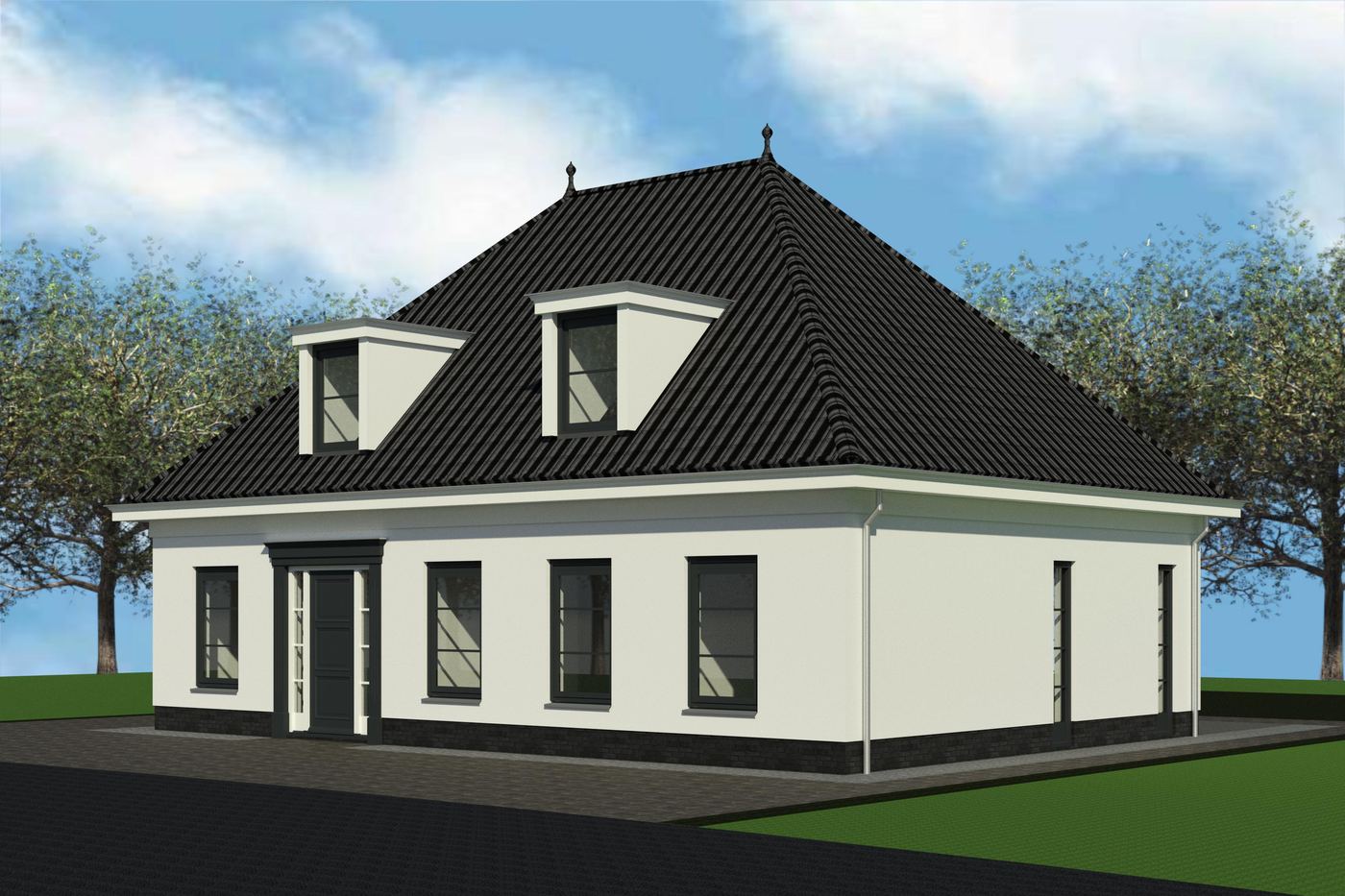 Moderne notariswoning