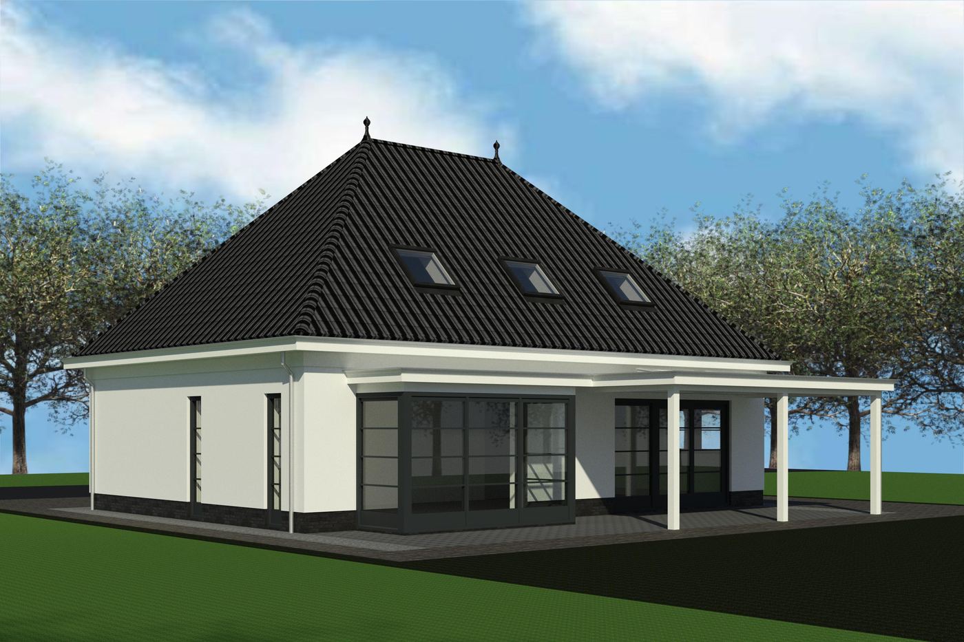 Moderne notariswoning