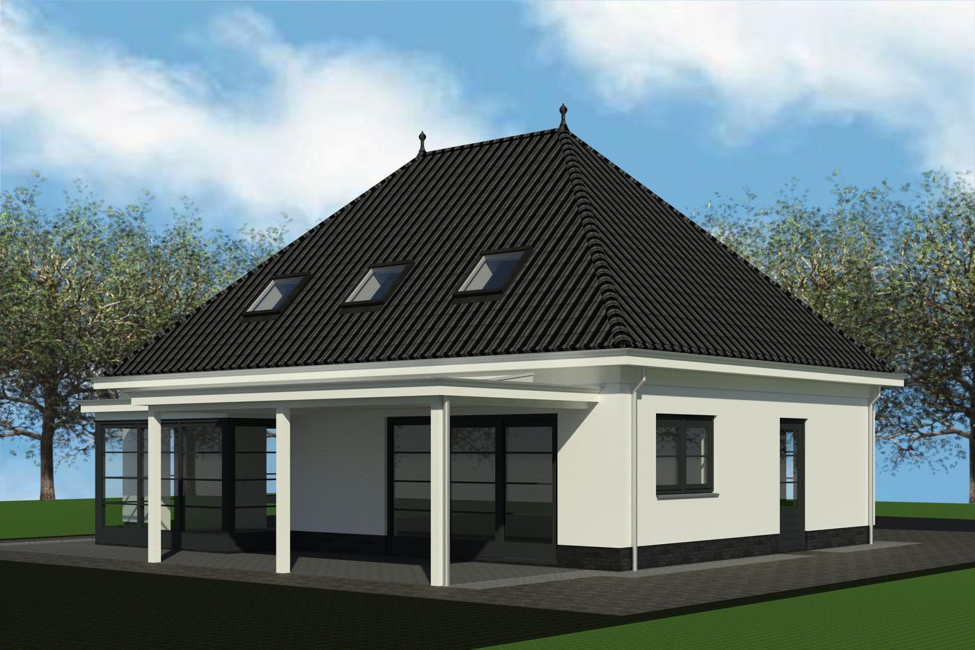 Moderne notariswoning