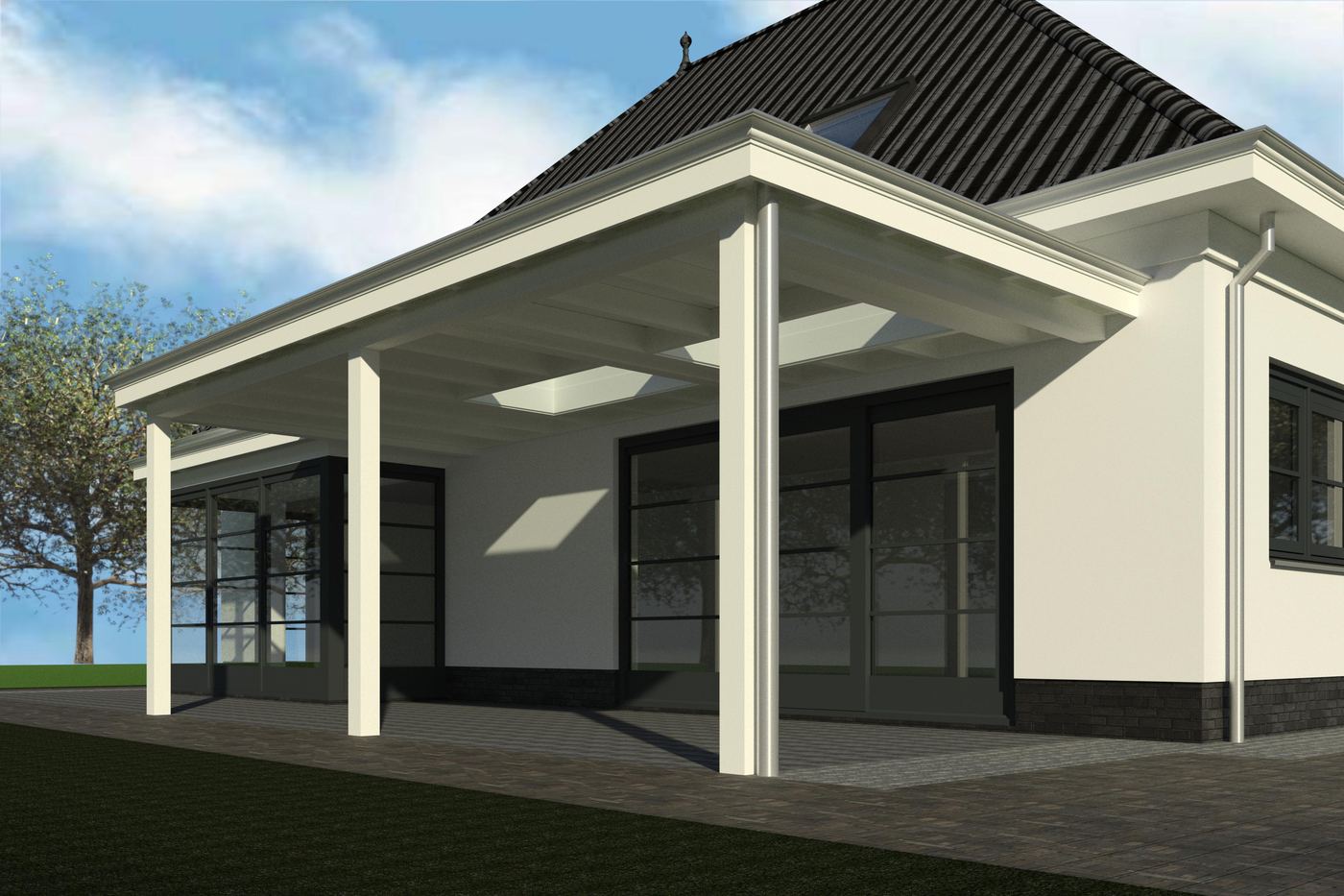 Moderne notariswoning