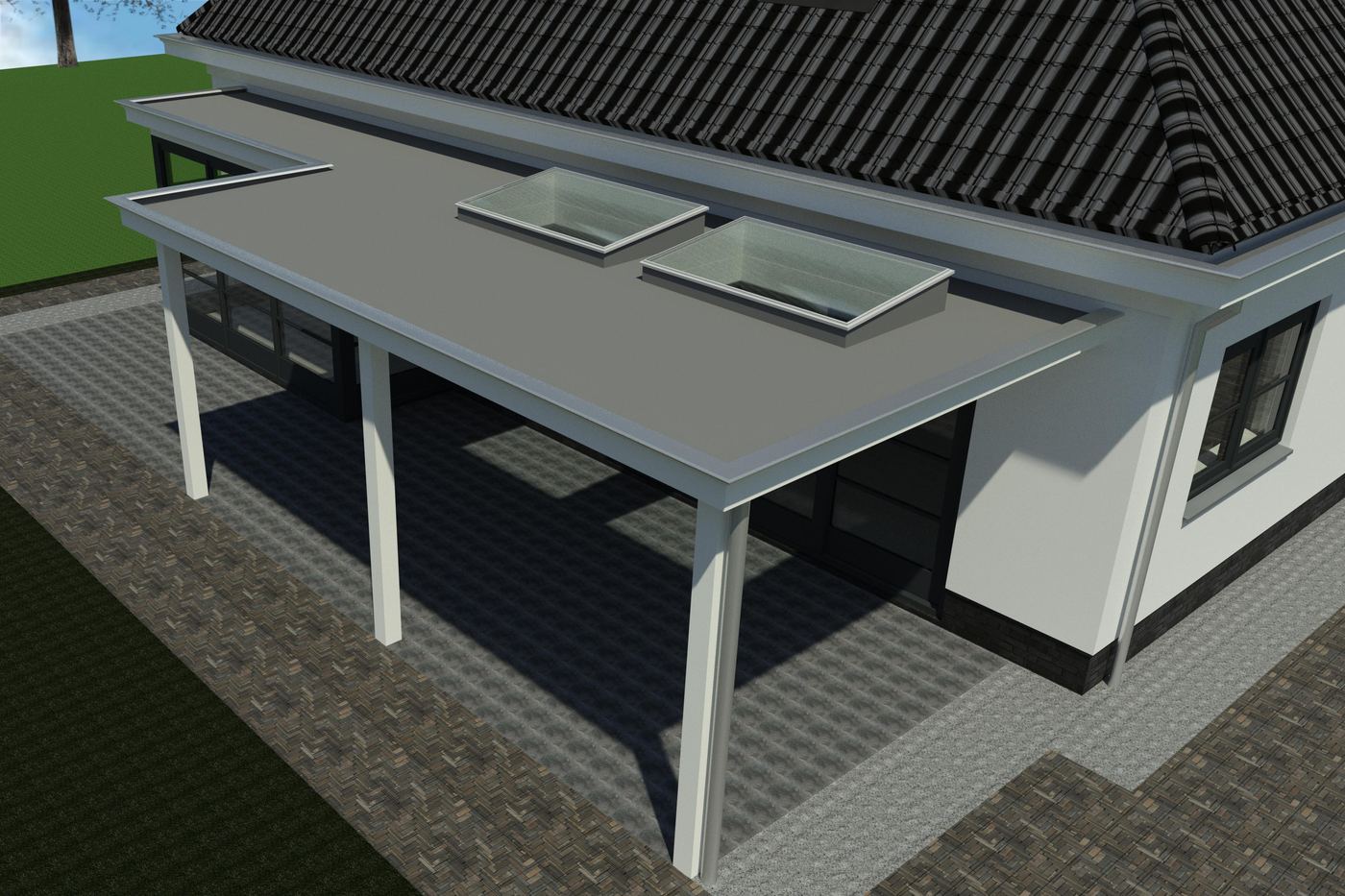 Moderne notariswoning