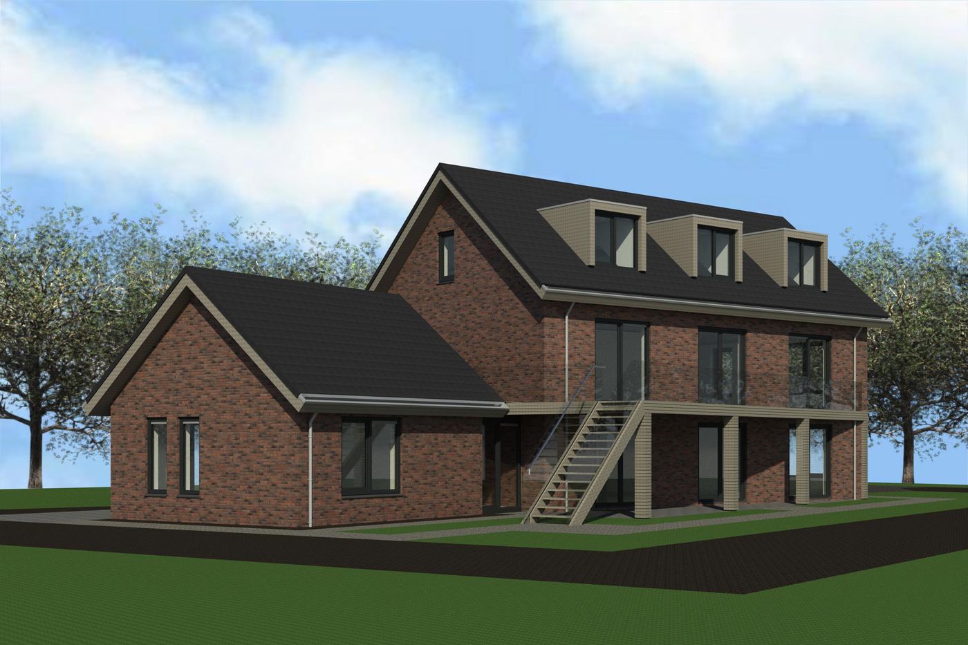 Ontwerp dijkwoning