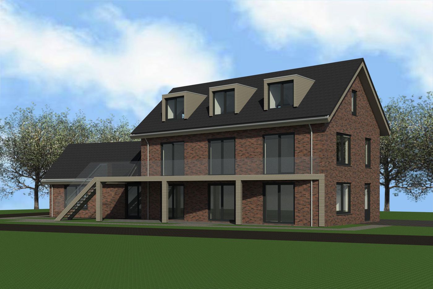 Ontwerp dijkwoning
